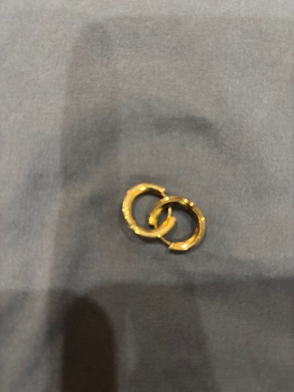 Vitaly Arc Stainless Steel Gold Earrings